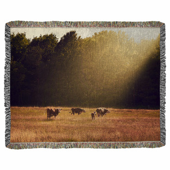 Pasture Woven Throw Blanket