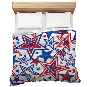 Red White And Blue Comforters Duvets Sheets Sets Custom