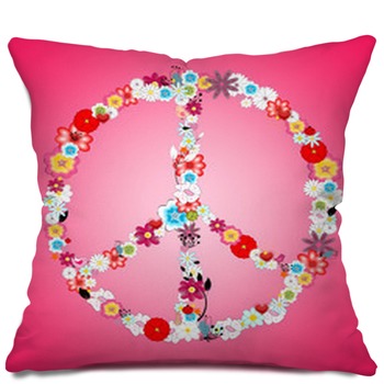 Peace Sign Pillows