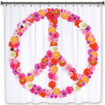 1960s Shower Curtains Mats Towels Personalize