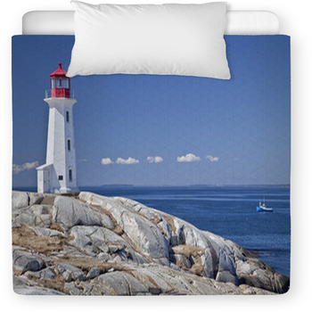 Peggy's Cove Lighthouse, Nova Scotia,  Toddler Comforter