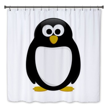 Penguin Bath Decor