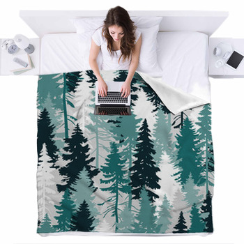 Pine Tree Blankets