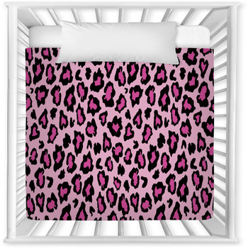 Pink And Black Nursery Decor