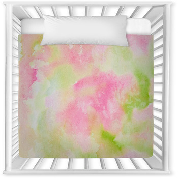 Pink And Green Nursery Decor