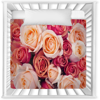 Pink And Orange Nursery Decor
