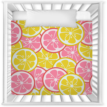 Pink And Yellow Nursery Decor