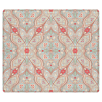 Pink Flowers Bath Mat