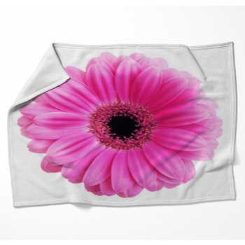 Pink floral Fleece Blanket Throws | Free Personalization
