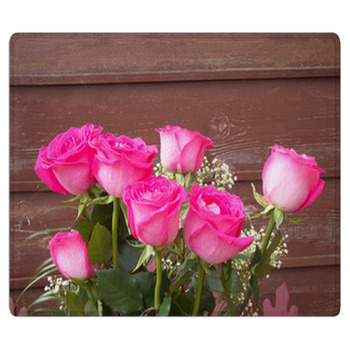 Pink Roses Area Rug