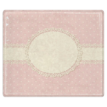 Pink Vintage Grunge Background Bath Mat
