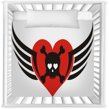 Pirata Del Amor Baby Crib Comforter