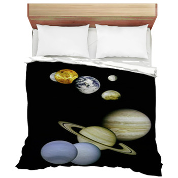 Solar System Comforters Duvets Sheets, Solar System Bedding Twin
