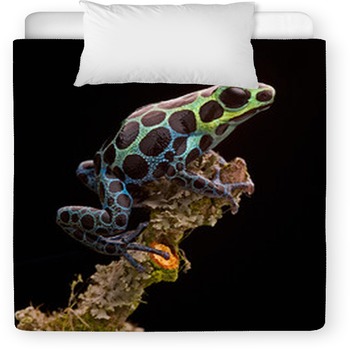 Poison Arrow Frog Peru Rain Forest Toddler Duvet