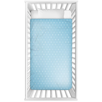 Polka Dot Background Baby Crib Comforter