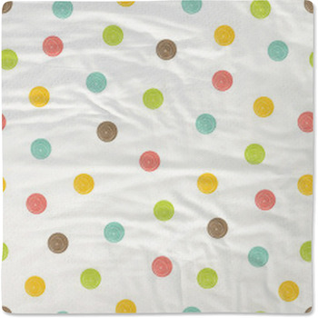 Polka Dot. Cute Seamless Pattern. Baby Blanket