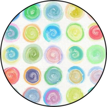 Polka dot Round Rug