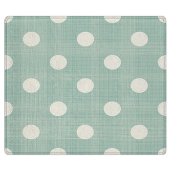 Polka Dot Seamless Pattern Bath Mat