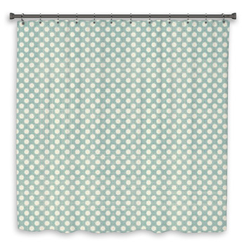 Polka Dot Seamless Pattern Shower Curtain