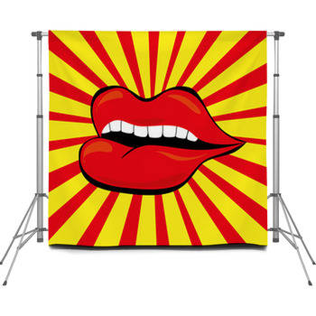 Pop Art Custom Size Backdrop
