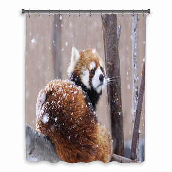 Popular person of Maruyama Zoo Custom Size Shower Curtain