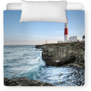 Portland Bill Lighthouse Toddler Comforter