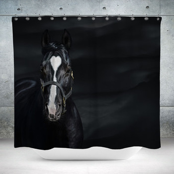 Horse Shower Curtains Bath Mats Towels Personalize