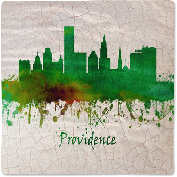 Providence Rhode Island Skyline Baby Blanket