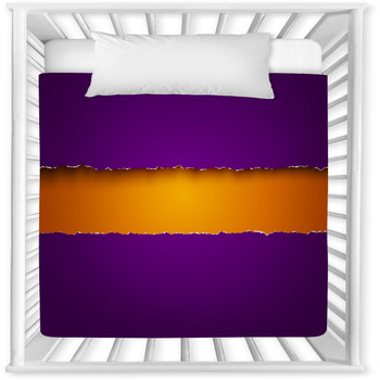 Purple And Yellow Nursery Decor