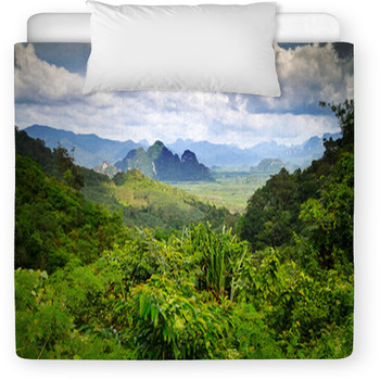 Rainforest Of Khao Sok National Park In Toddler Duvet