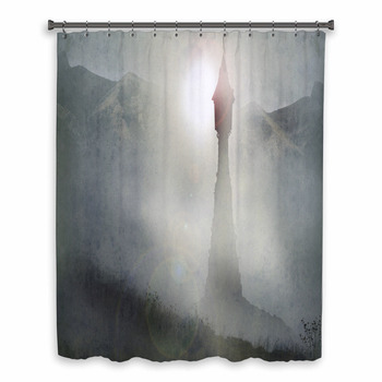 Rapunzel Wide Custom Size Shower Curtain