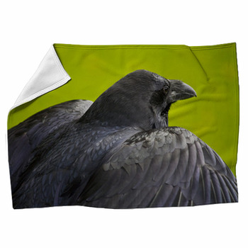 Raven. Fleece Blanket