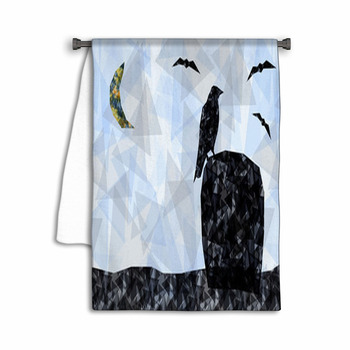 Raven Shower Curtains Mats Towels Personalize