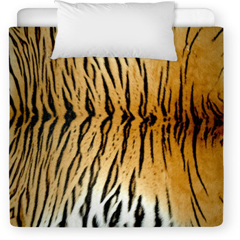 Real Tiger Skin Toddler Duvet