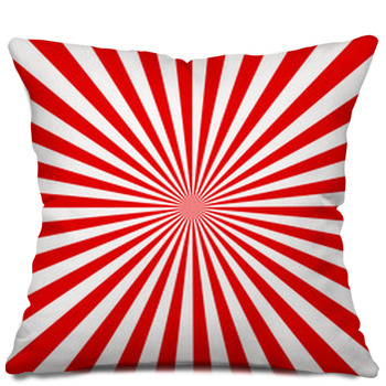 Red And White Pillows