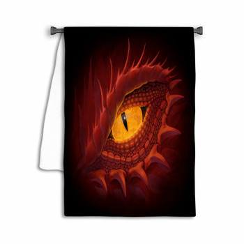Red Dragon Eye Towel