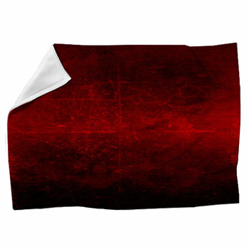 Red Grunge Background Fleece Blanket