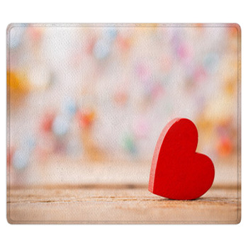 Red Heart. Area Rug