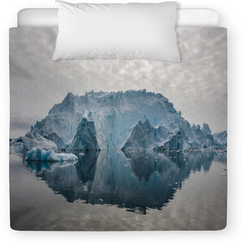 Reflection Of Icebergs In Disko Bay Toddler Comforter