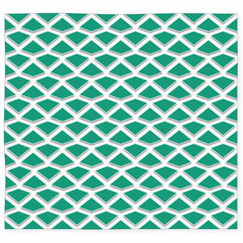 Regularly Spaced Polygons Of Custom Size Floor Mat