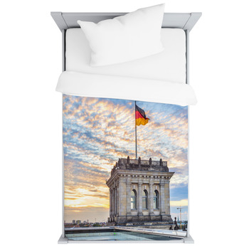 Reichstag In Sunset Toddler Duvet