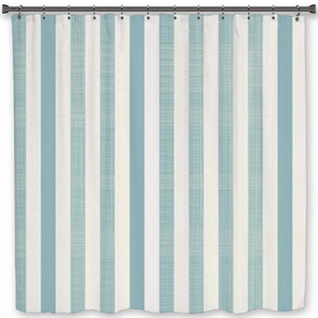 Retro Geometric Abstract Background With Shower Curtain