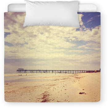 Retro Vintage Instant Filter Wide Open Toddler Duvet