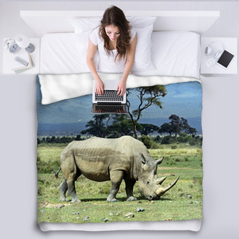 Rhino Fleece Blanket