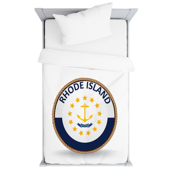 Rhode Island Seal Toddler Duvet
