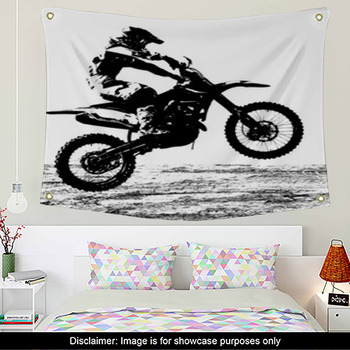 Motocross – designer canvas print – Photowall