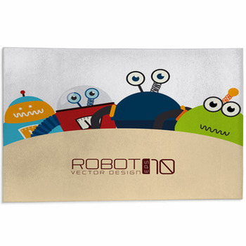 Robot Rugs & Custom Size Floor Mats