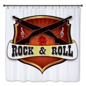 Rock N Roll Bath Decor