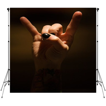 Rock N Roll Custom Size Backdrop