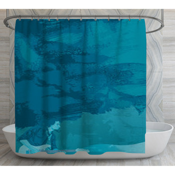 Rock N Roll Guitar Party Music Shower Curtain